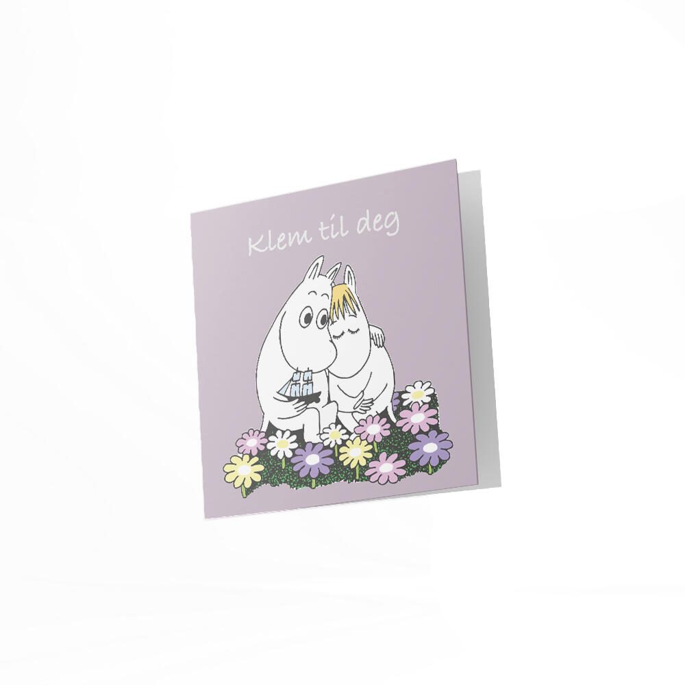 Mummi dobbeltkort - Klem til deg 12 cm