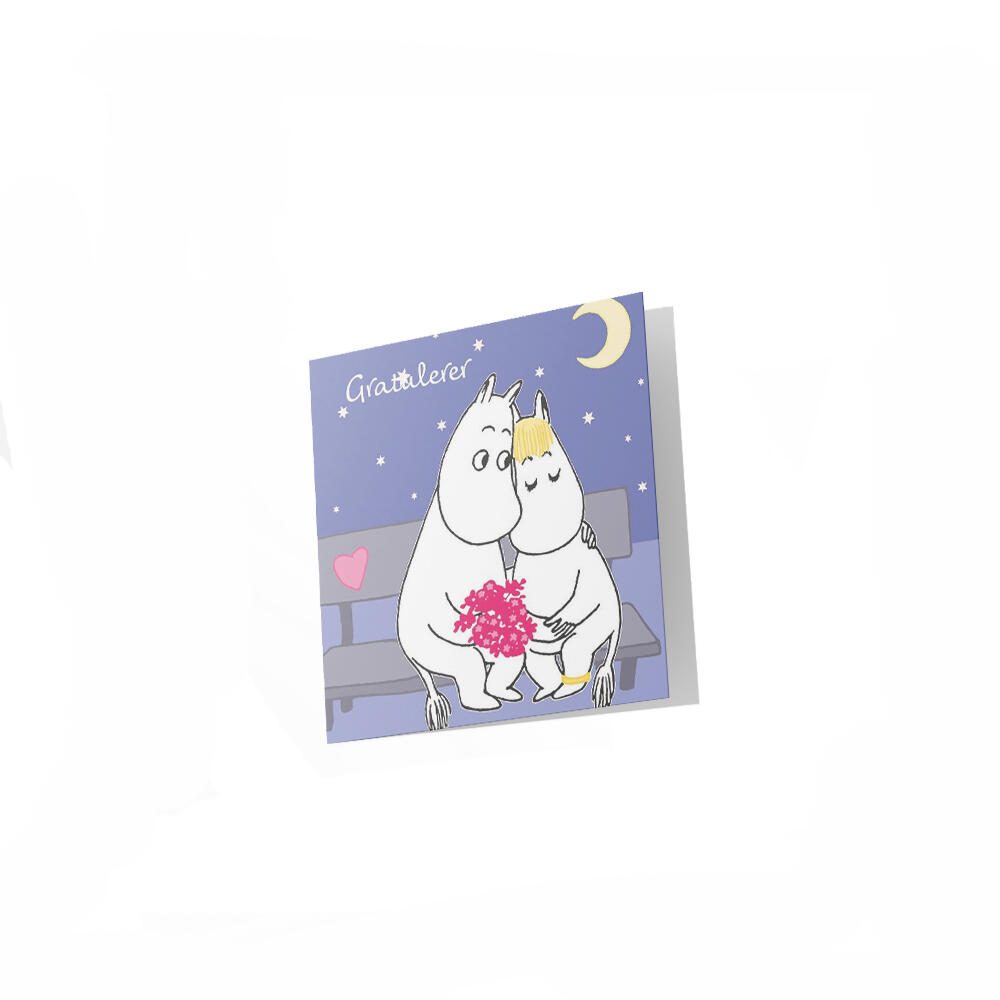 Mummi dobbeltkort - Gratulerer 7,5cm