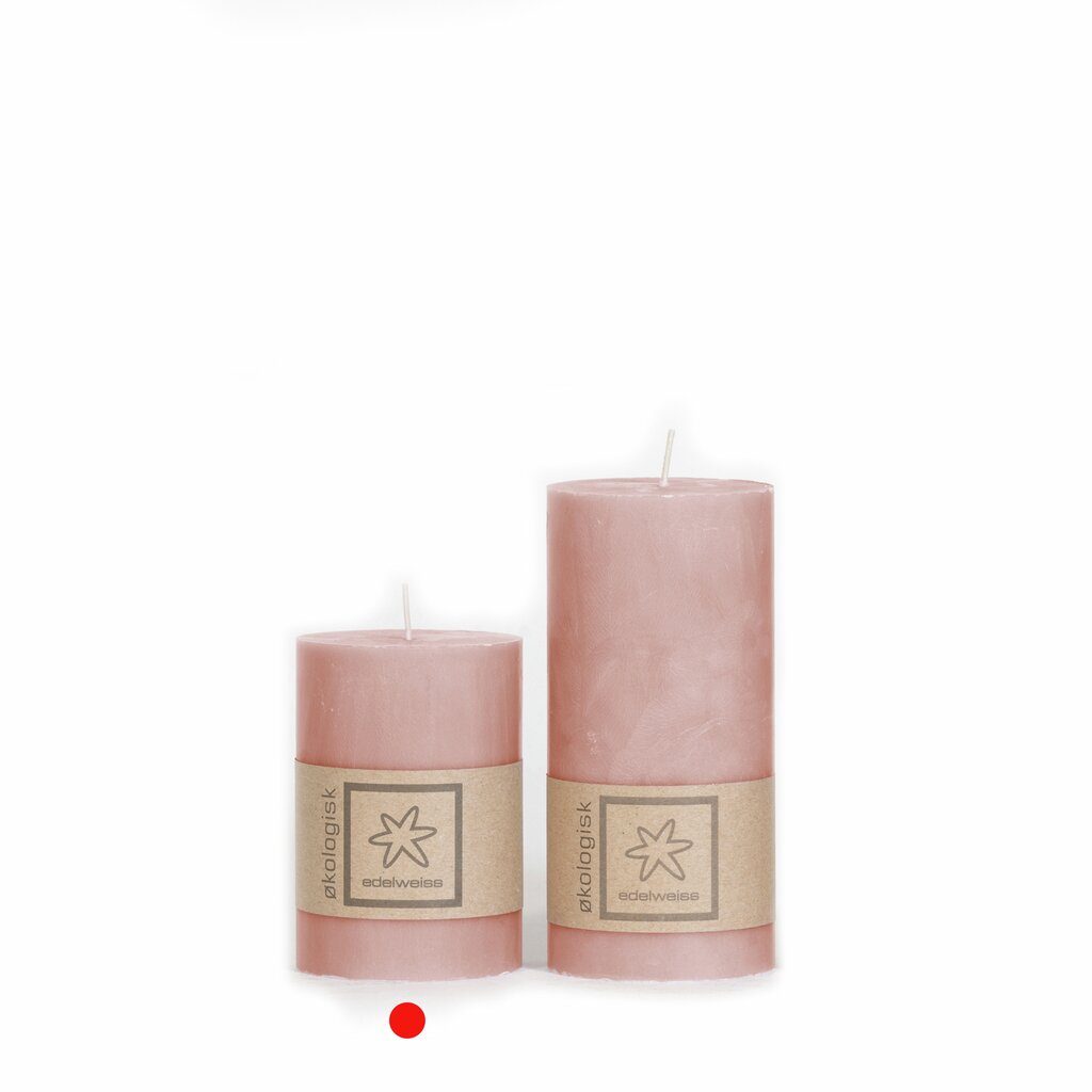 Kubbelys 100% Stearin 7x10 Powder Pink