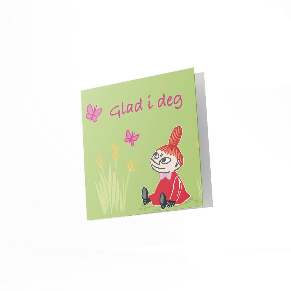 Mummi dobbeltkort - Glad i deg 12cm