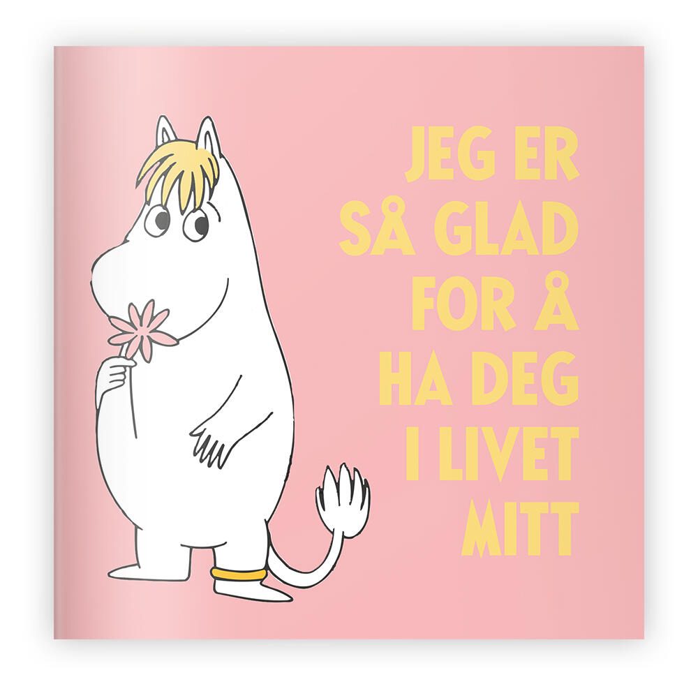 Mummi dobbeltkort - Jeg er så glad for å 12cm