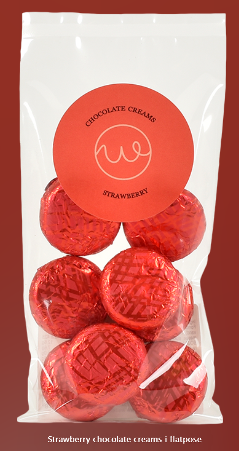 Chocolate Creams Strawberry Flatpose sortiment