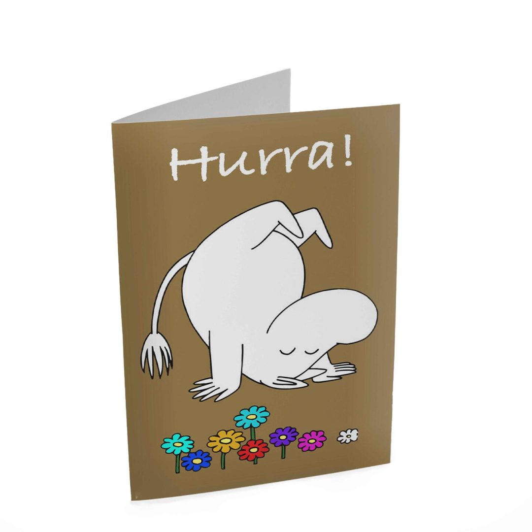 Mummi dobbeltkort - Hurra 17 cm