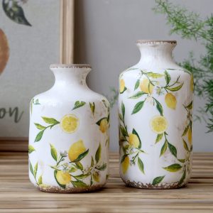 Limone flakse med sitronmotiv