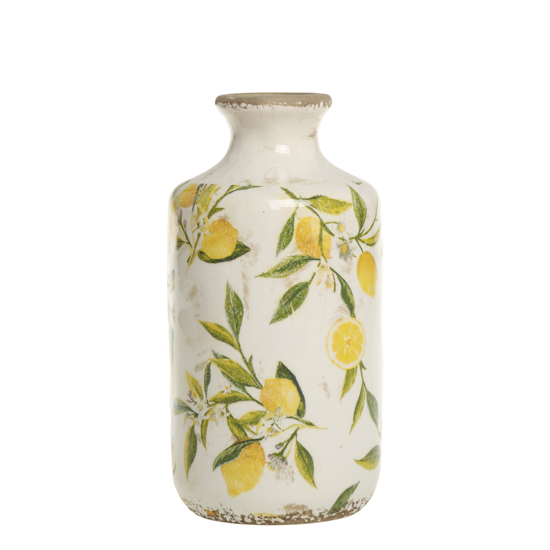 Limone vase med sitronmotiv - Bilde 2