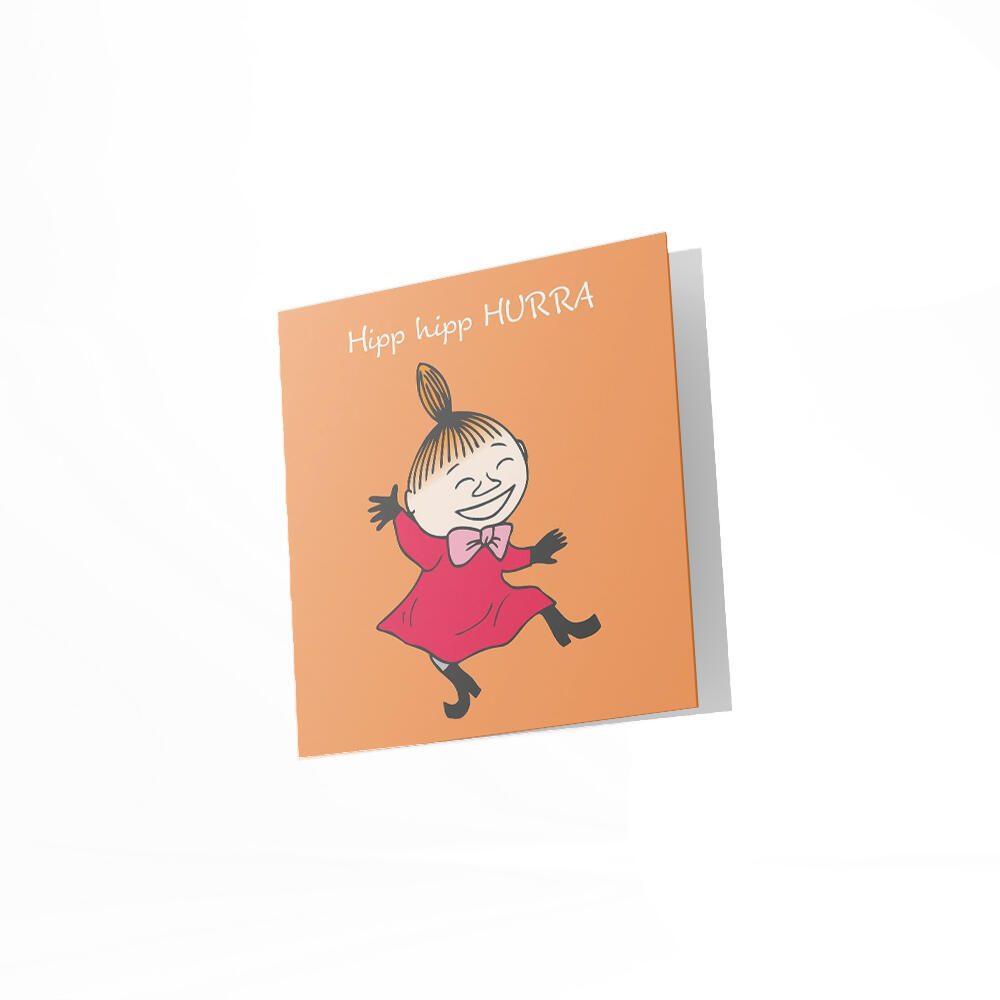 Mummi dobbeltkort - Hipp hipp Hurra 12cm